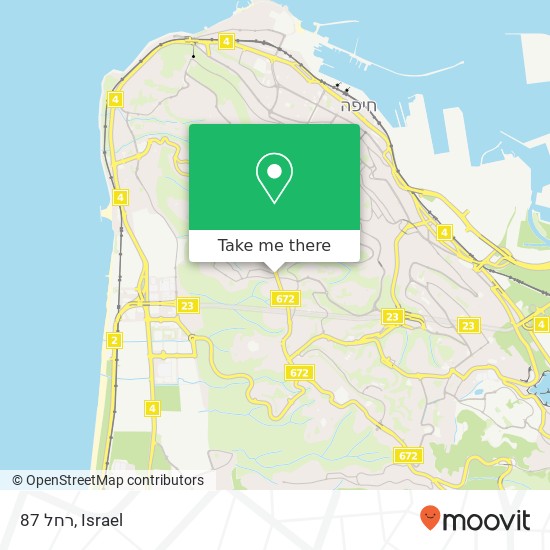 רחל 87 map