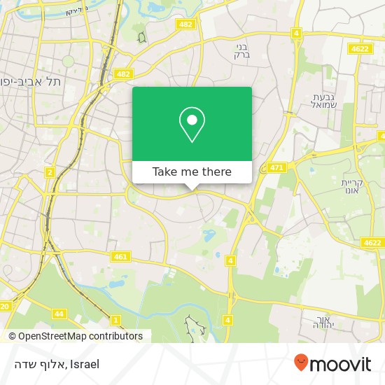 אלוף שדה map