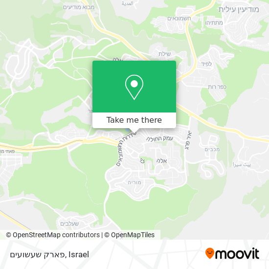 פארק שעשועים map