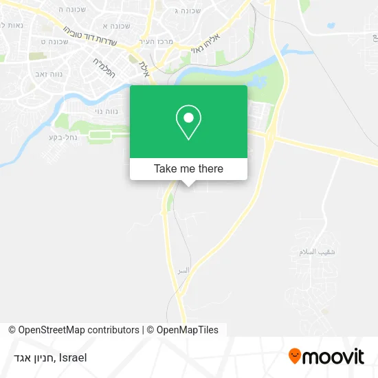 Карта חניון אגד