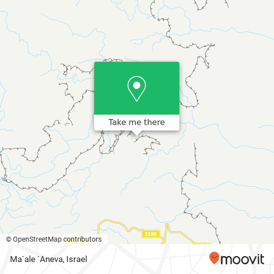 Карта Ma`ale `Aneva