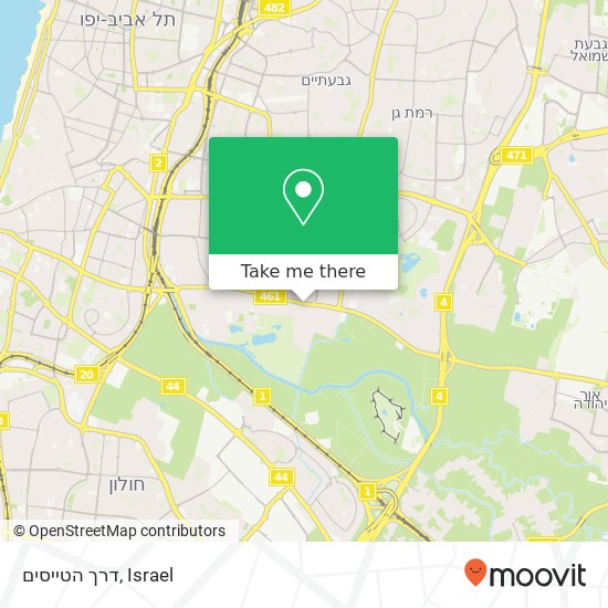 דרך הטייסים map