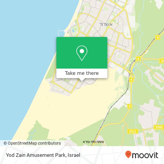 Yod Zain Amusement Park map