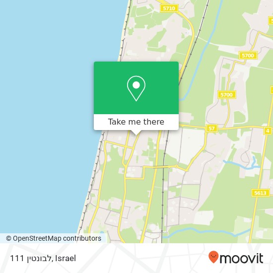 לבונטין 111 map