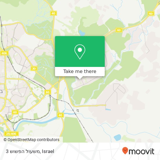 משעול הפשוש 3 map