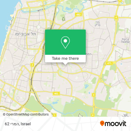 המרי 62 map