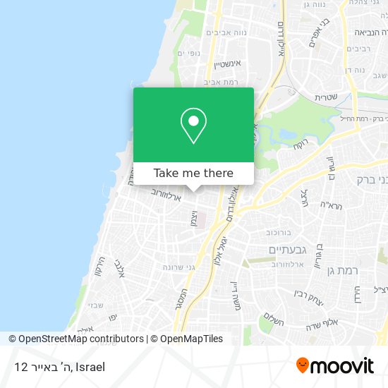 ה’ באייר 12 map