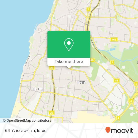 הנרייטה סולד 64 map