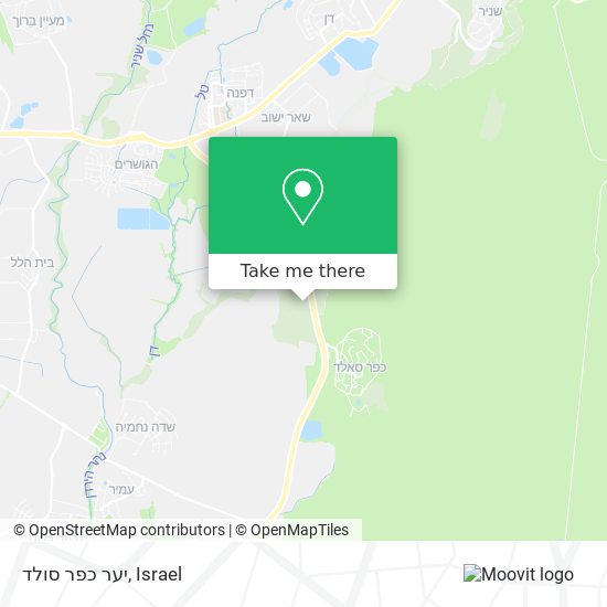 יער כפר סולד map