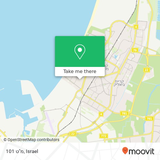 מ"ט 101 map