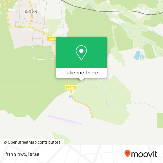 גשר ברזל map