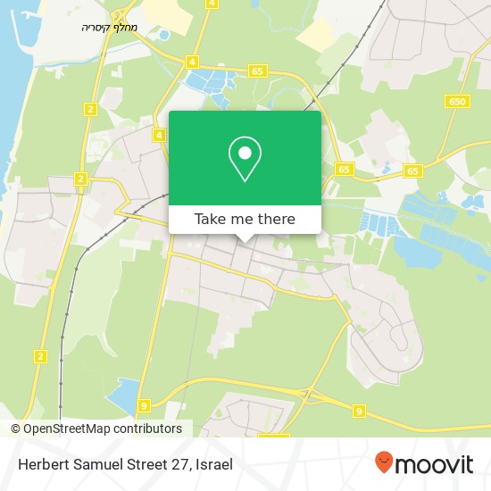 Herbert Samuel Street 27 map