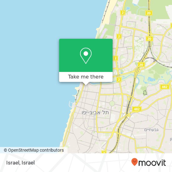 Israel map