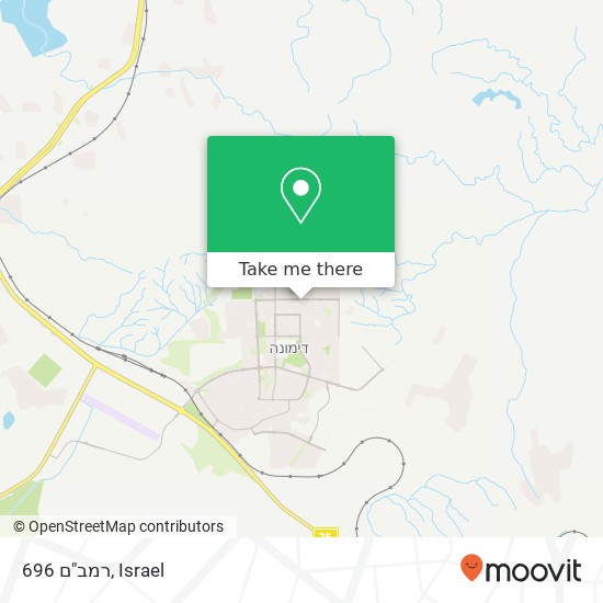 רמב"ם 696 map