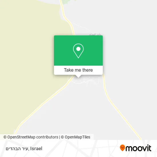 עיר הבהדים map
