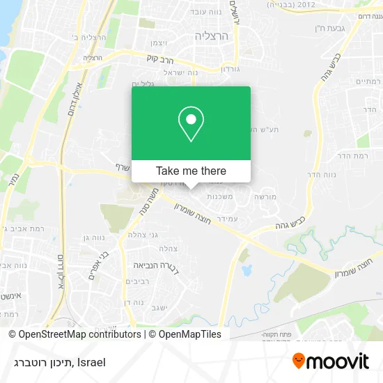 Карта תיכון רוטברג
