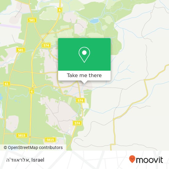 אלראווד'ה map