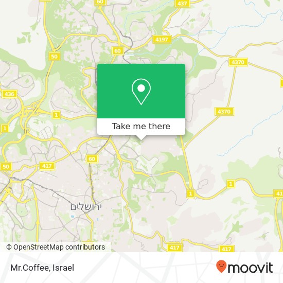 Mr.Coffee, ענאתא עיסאוויה, ירושלים, 90000 map