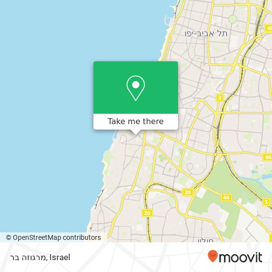 מרגוזה בר map