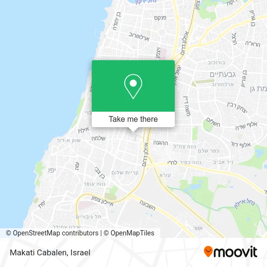 Карта Makati Cabalen