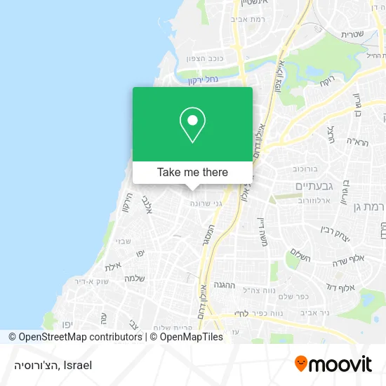 Карта הצ'ורוסיה