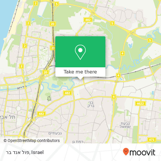 פול אנד בר map