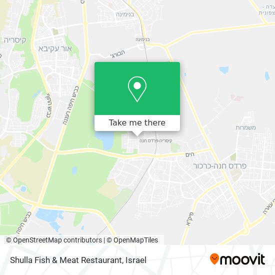 Shulla Fish & Meat Restaurant map