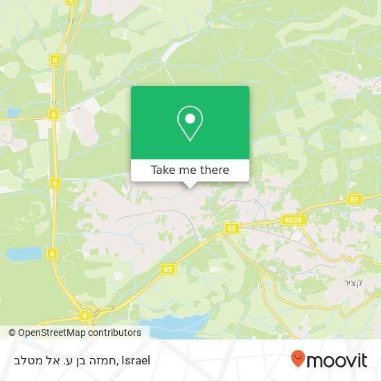 חמזה בן ע. אל מטלב map