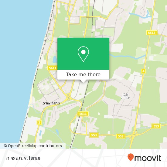 א.תעשייה map