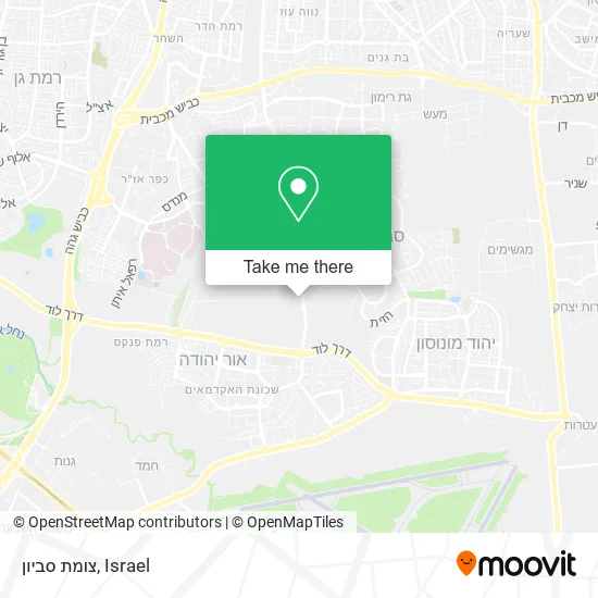 Карта צומת סביון