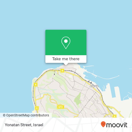 Yonatan Street map