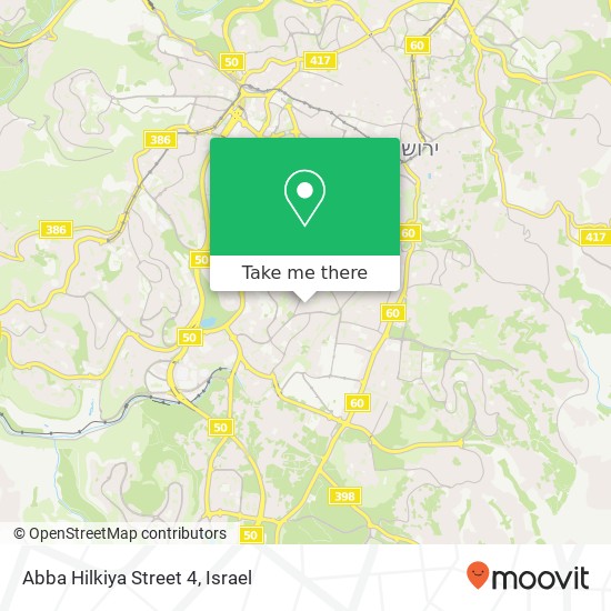 Abba Hilkiya Street 4 map