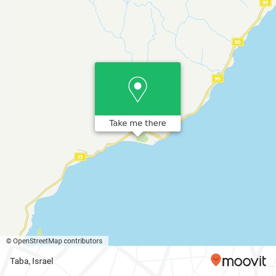 Карта Taba
