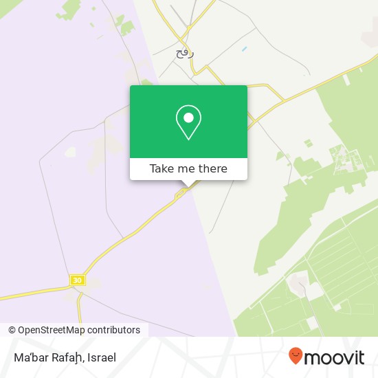 Ma‘bar Rafaḩ map