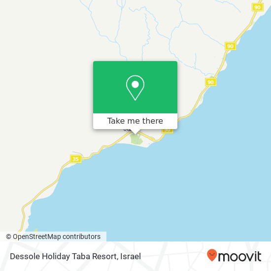 Карта Dessole Holiday Taba Resort