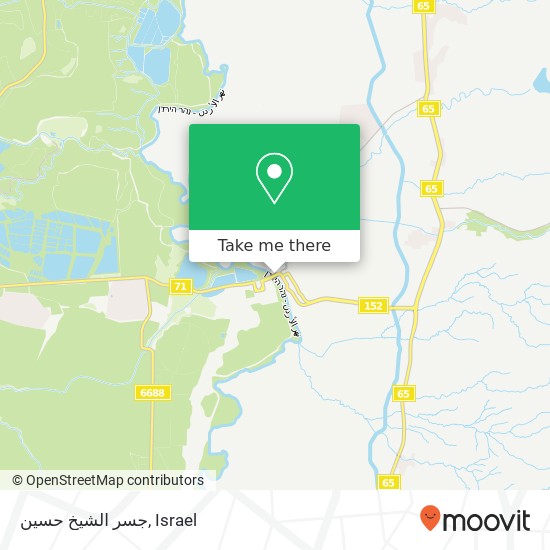 جسر الشيخ حسين map