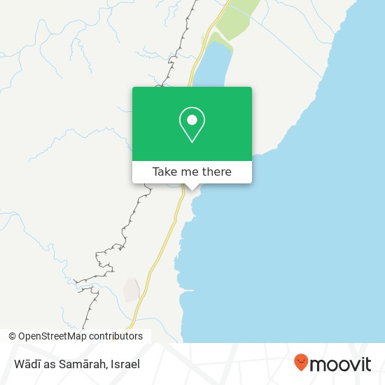 Wādī as Samārah map