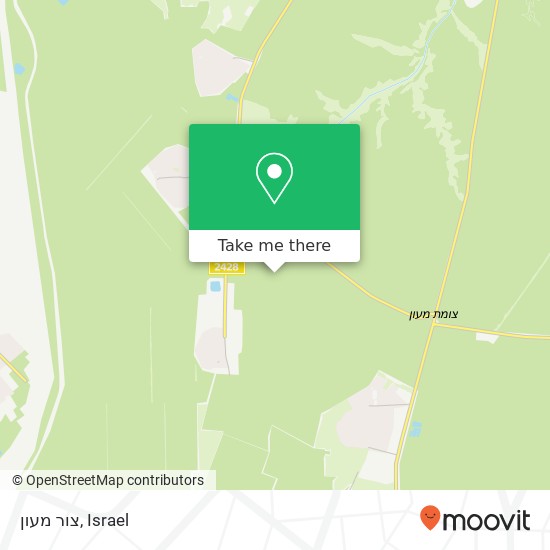 צור מעון map