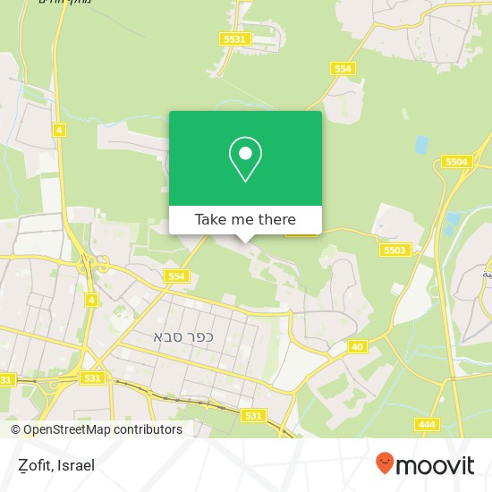 Ẕofit map