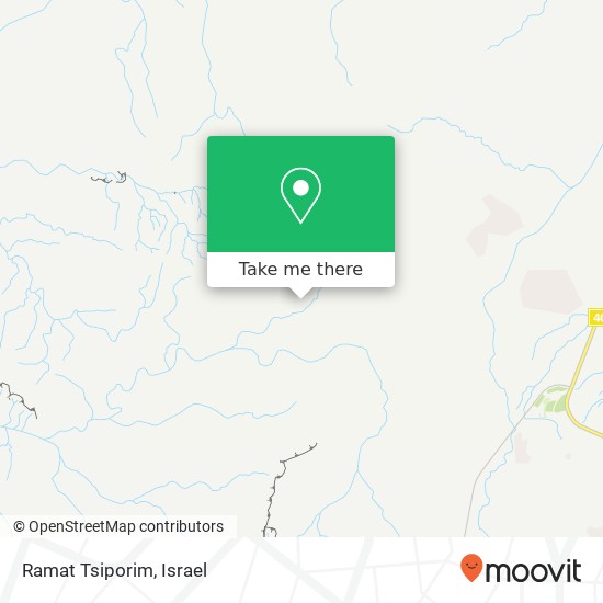 Ramat Tsiporim map