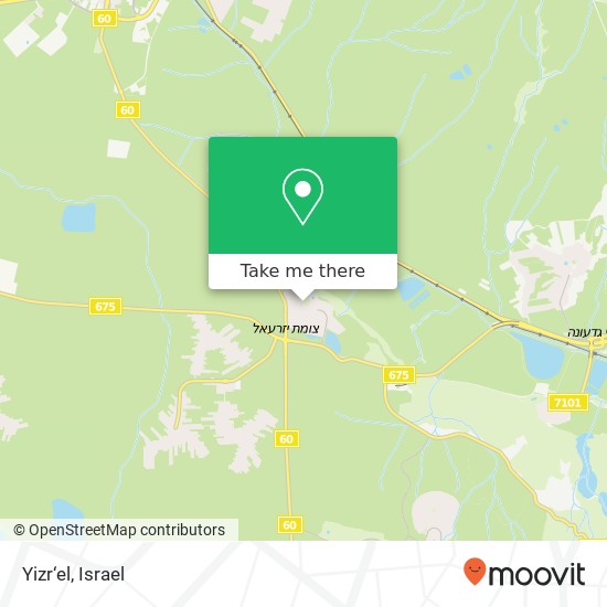 Yizr‘el map