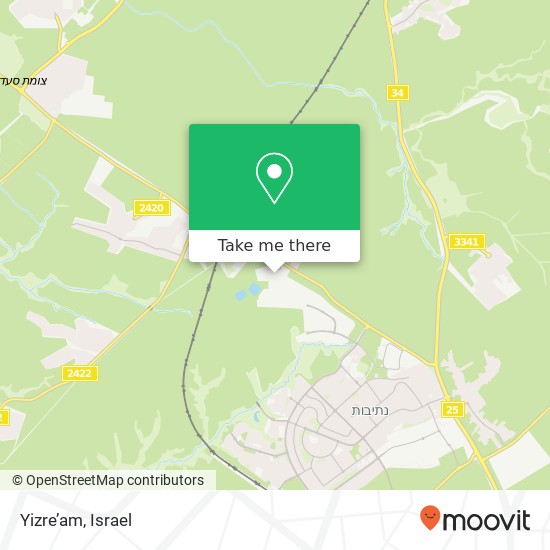 Yizre’am map