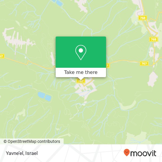 Yavne’el map