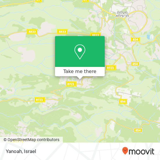 Yanoah map