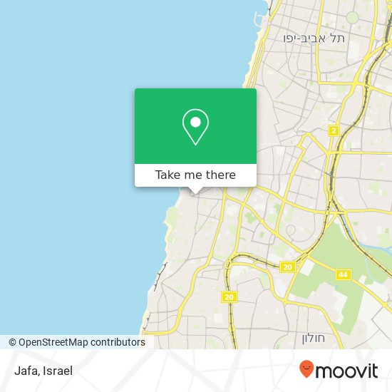 Карта Jafa