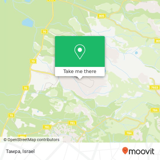 Тамра map