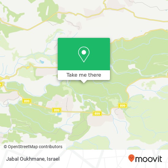 Карта Jabal Oukhmane