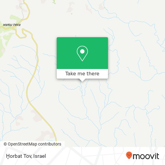 H̱orbat Tov map