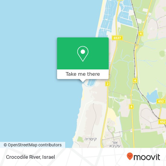 Карта Crocodile River