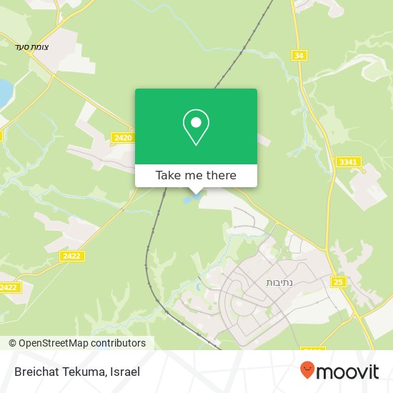 Breichat Tekuma map